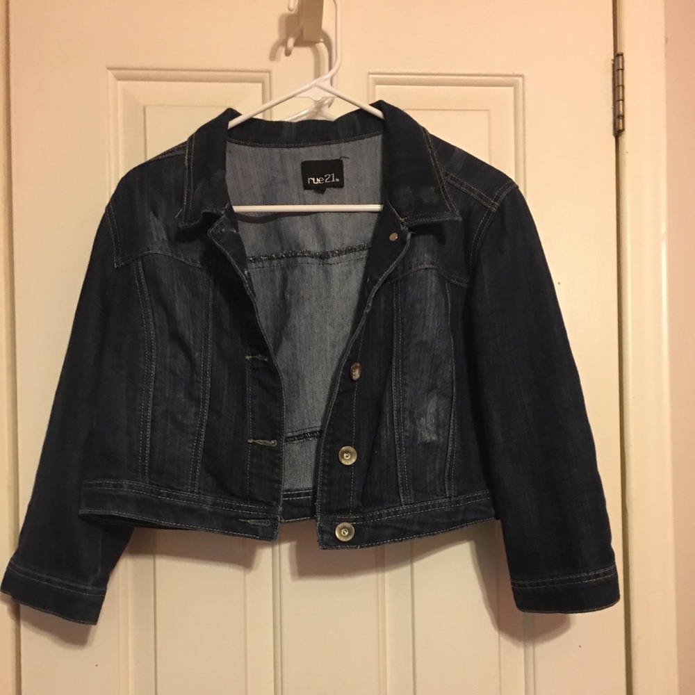 Crop Denim Jacket